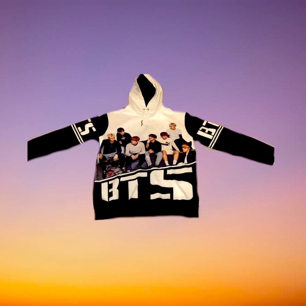 BTS Hoodie Unisex Size XL